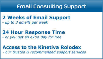 Email business support from Kinetiva