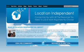 Location Independent Website