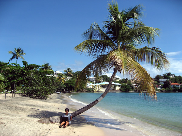 Digital Nomad, Lea Woodward in Grenada